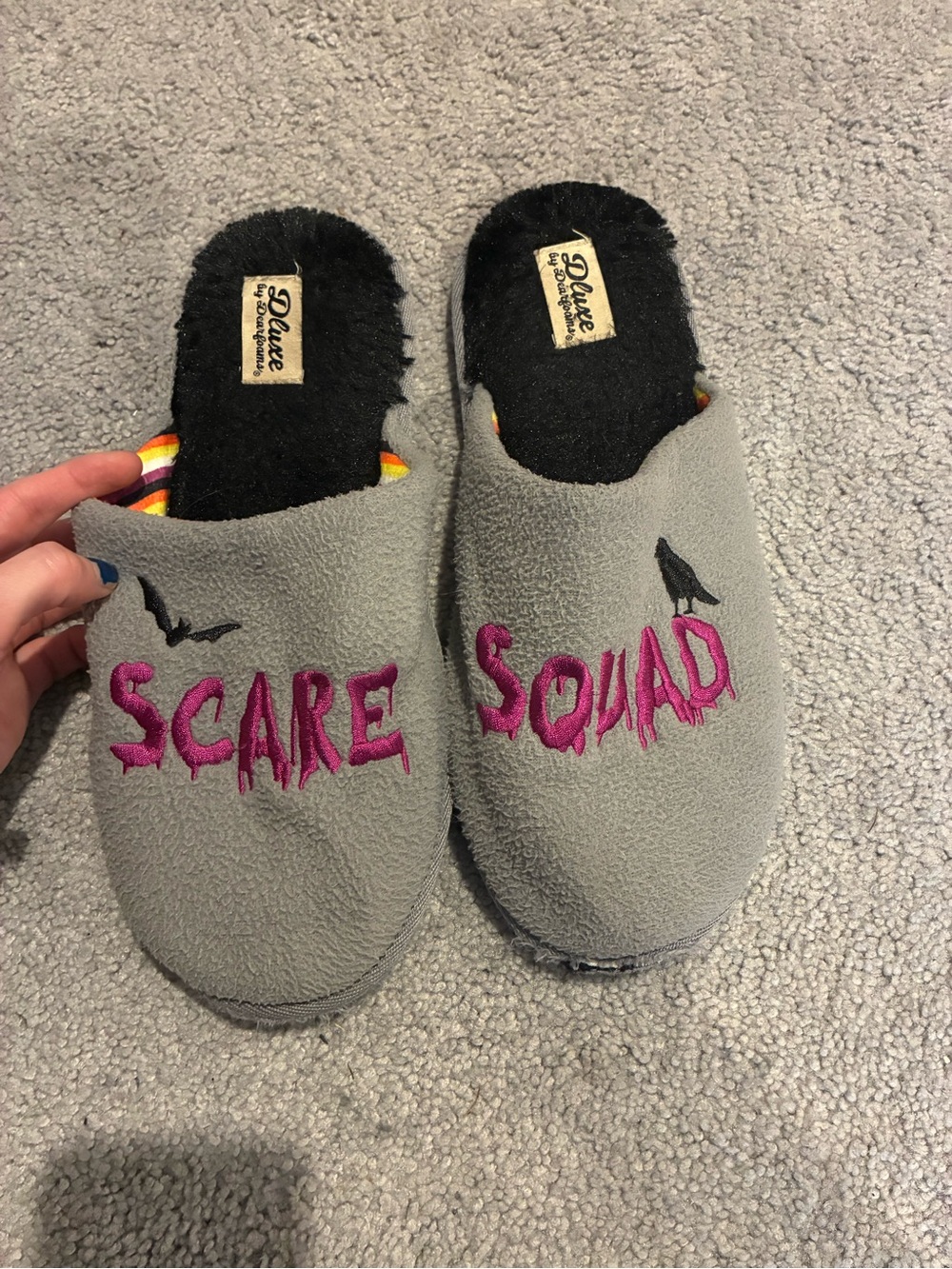 Dearfoams Scare Squad Slippers